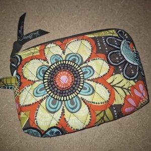 Vera Bradley Floral Quilted Women's Cosmetic Bag